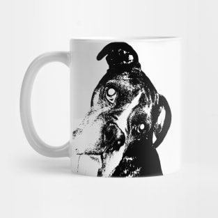 Black and White Boxer Mug